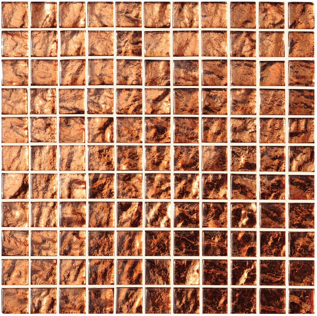 Byzantium Copper Glass Mosaic