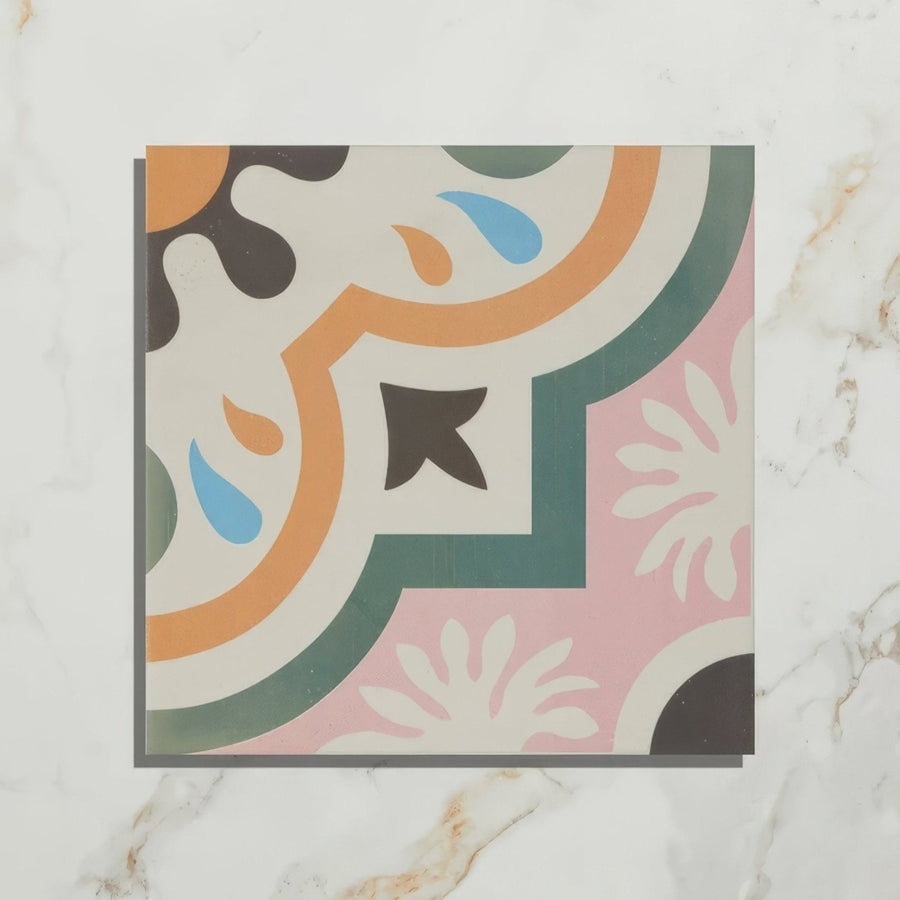Cabana Porcelain New Orleans – pattern detail