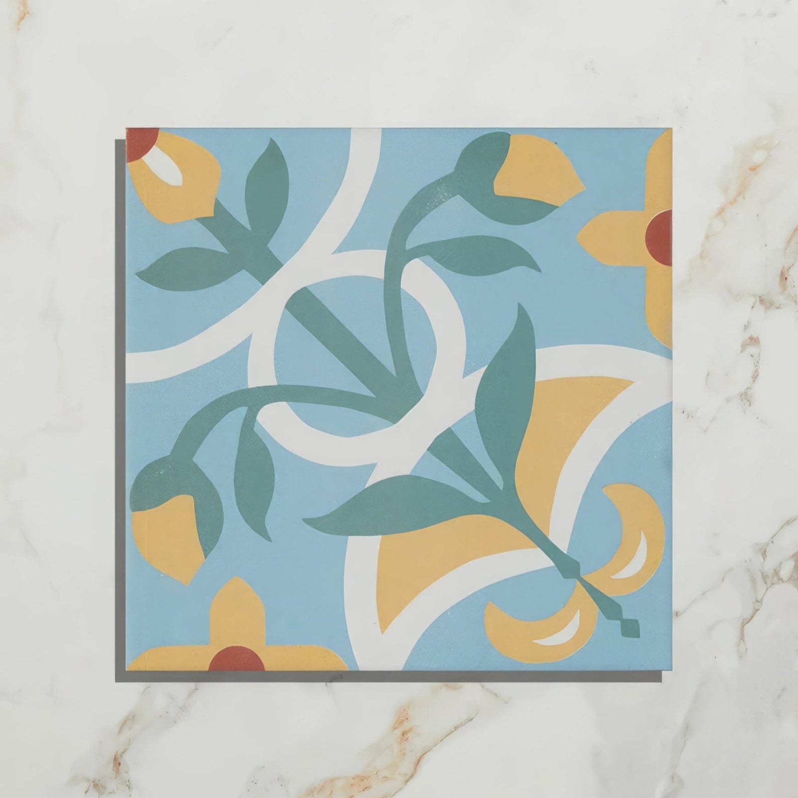 Cabana Porcelain Sicily Wall & Floor Tile 20x20cm – detail view 3