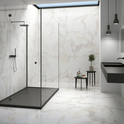 Calacatta Gold Polished Porcelain Tiles