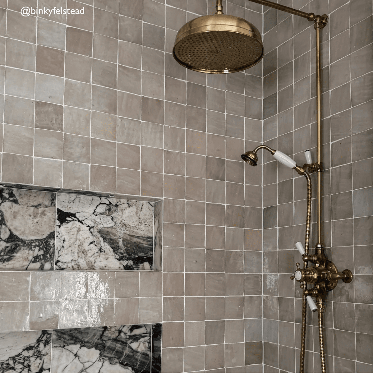 Calacatta Viola Honed Marble Tile