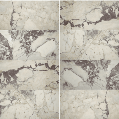 Calacatta Viola Honed Marble Tile