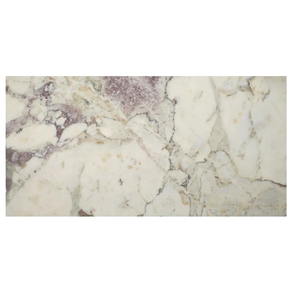 Calacatta Viola Honed Marble Tile