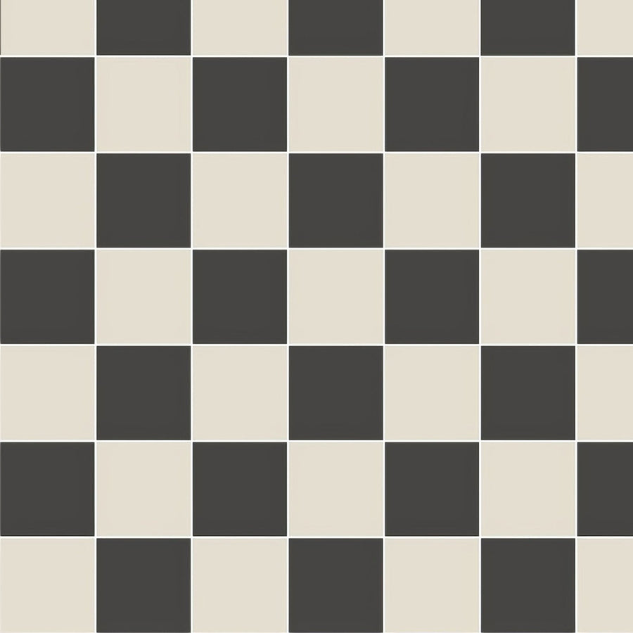 Cambridge black and dover white checkered tile flooring in black and cream for stylish indoor spaces