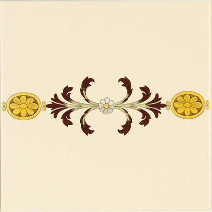 Cameo Carousel Border On County White (2)