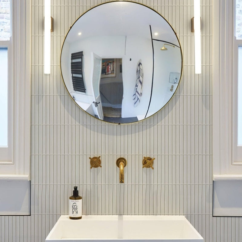 Candy Cane Porcelain Mosaic Peppermint