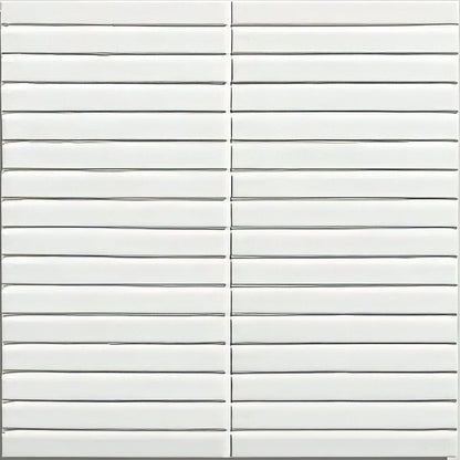 Candy Cane Porcelain Mosaic Peppermint