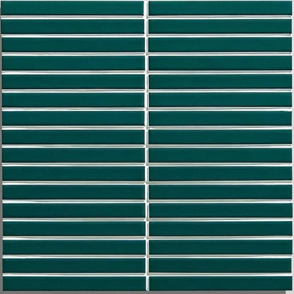 Candy Cane Porcelain Mosaic Pine