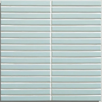 Candy Cane Porcelain Mosaic Wintergreen