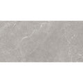 Capitol Grey polished gray stone-effect tile with subtle veining and a matte finish for flooring and walls