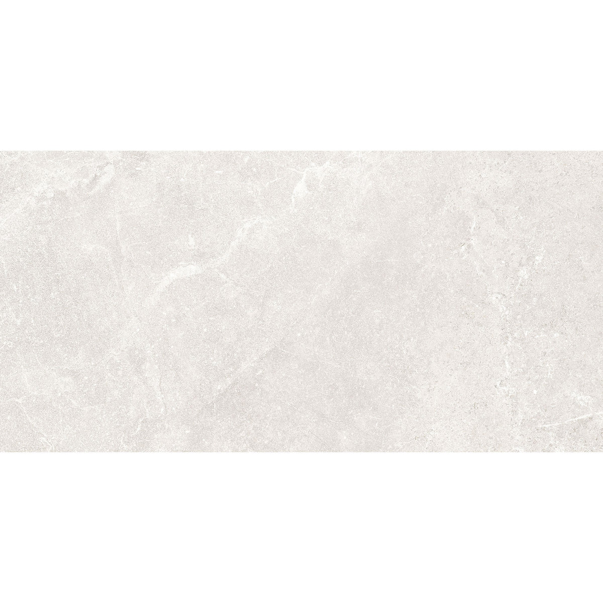 A sleek light gray marble-effect Capitol White polished tile with subtle veining and a glossy smooth finish
