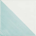 Capri Lagoon Hand Painted Tile – detail view 2