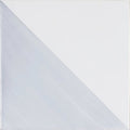 Capri sea mist hand painted tile showing a minimalist abstract design with diagonal soft gray and white tones
