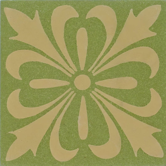 Cardigan Buff on Green