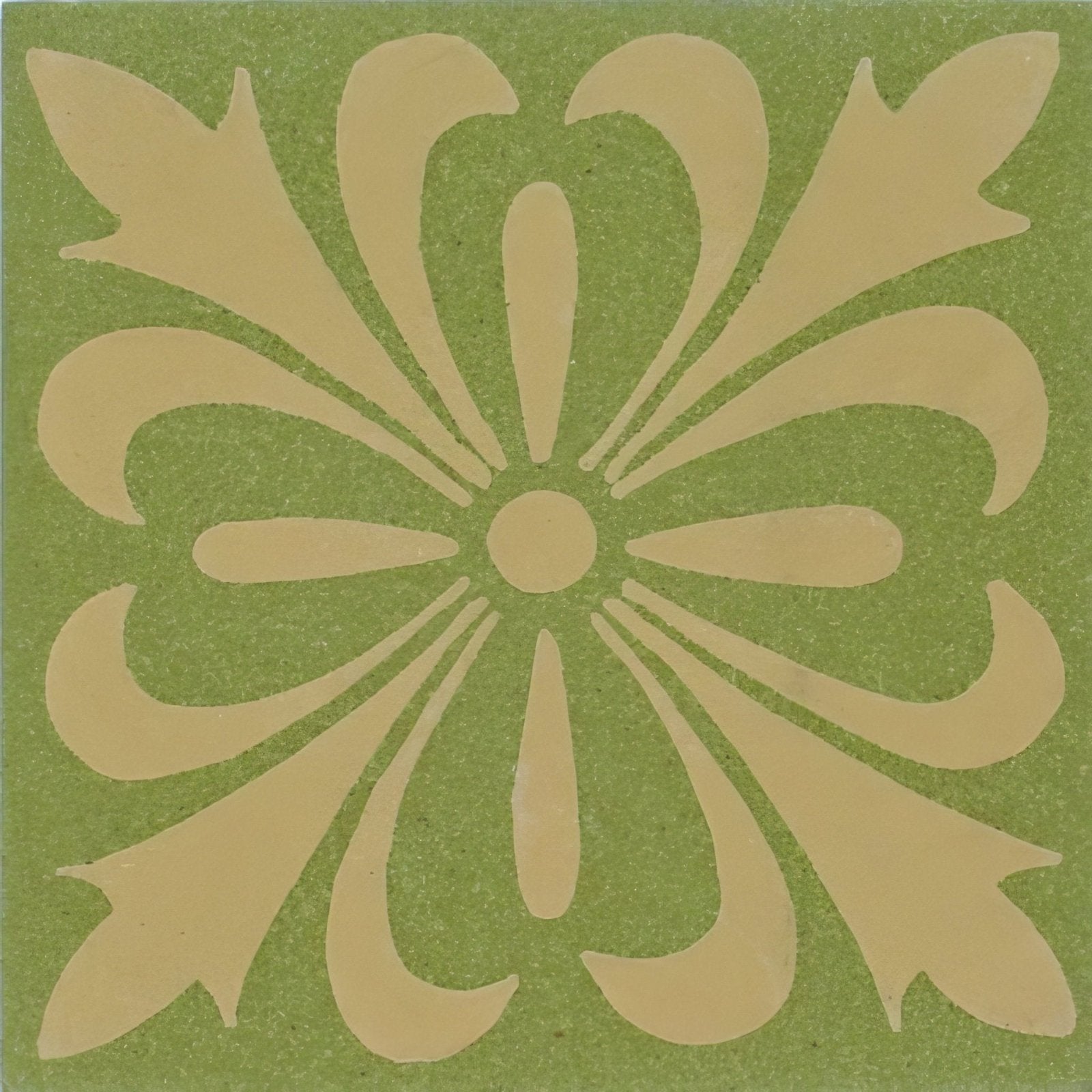Cardigan Buff on Green