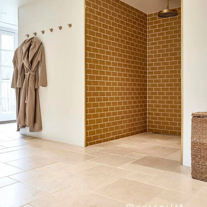 Carnival Oro Yellow Glazed Tile