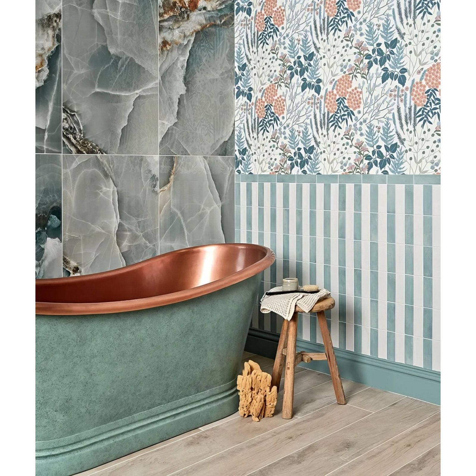 Carpenter Porcelain Limewashed