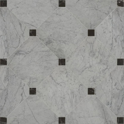 Carrara Miscela Honed Marble 61 x 61cm