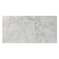 Carrara white marble tile 30.5 x 61cm with subtle gray veining for elegant flooring or wall applications