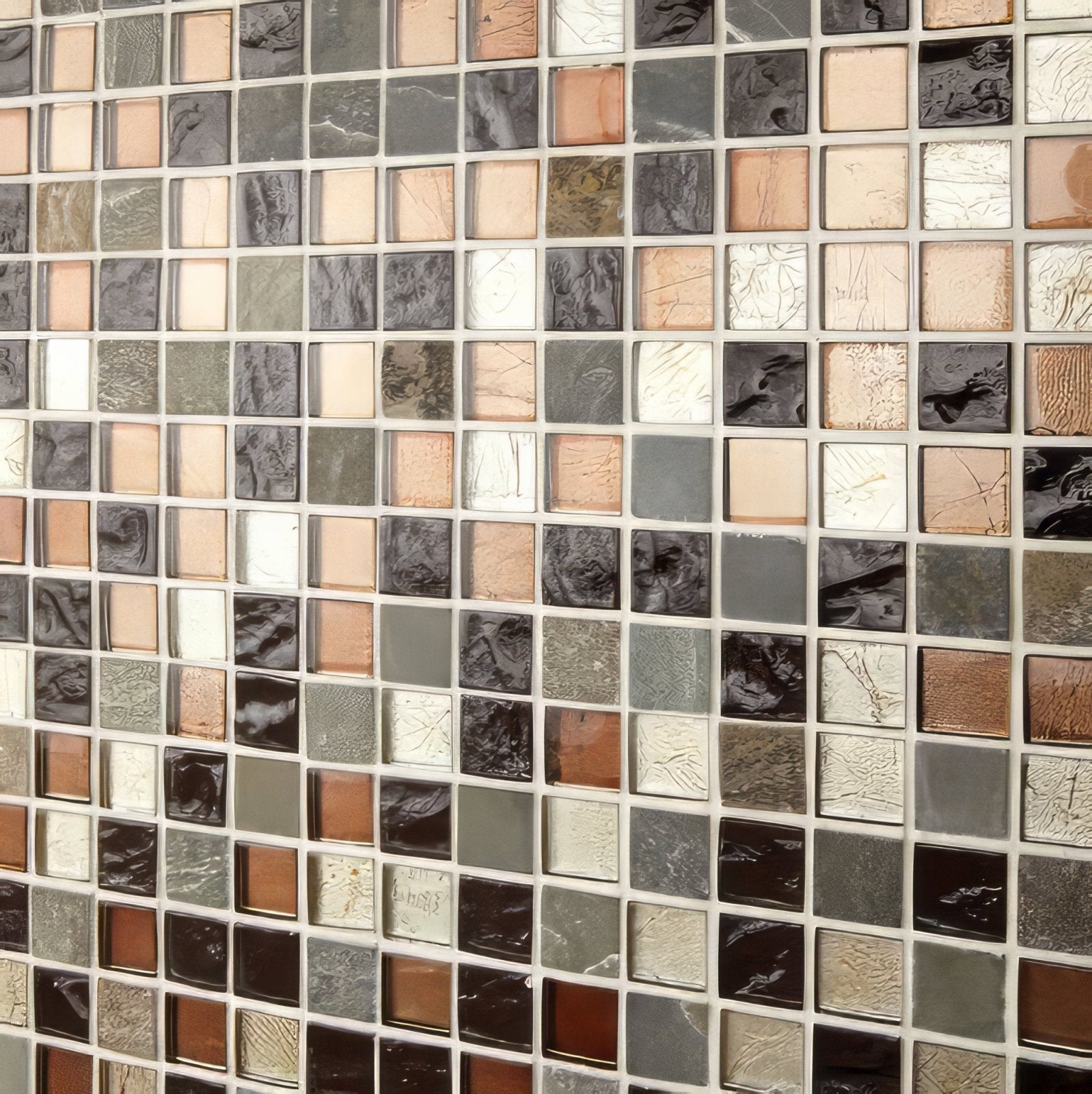 Cascade Glass & Stone Mix Mosaic