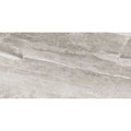 Cashmire oyster 30 x 60cm gray stone-effect tile with subtle veining and smooth glossy finish