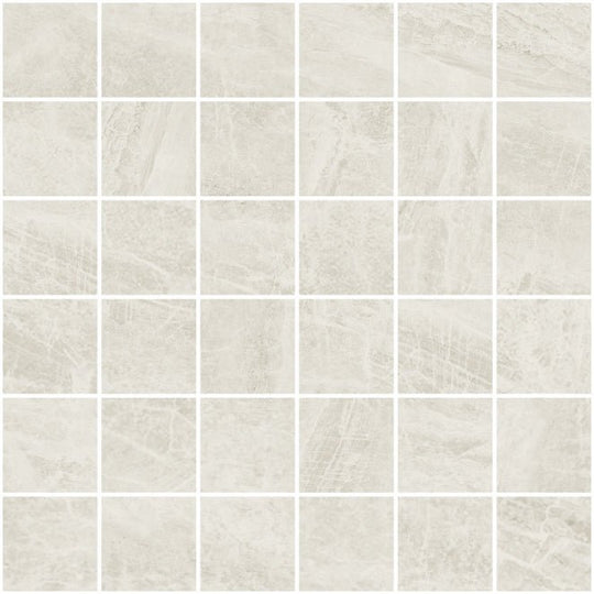 Cashmire White Mosaic 30 x 30cm