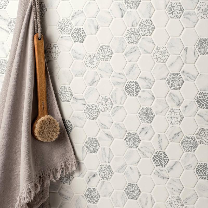 Caspar Recycled Glass Mosaic