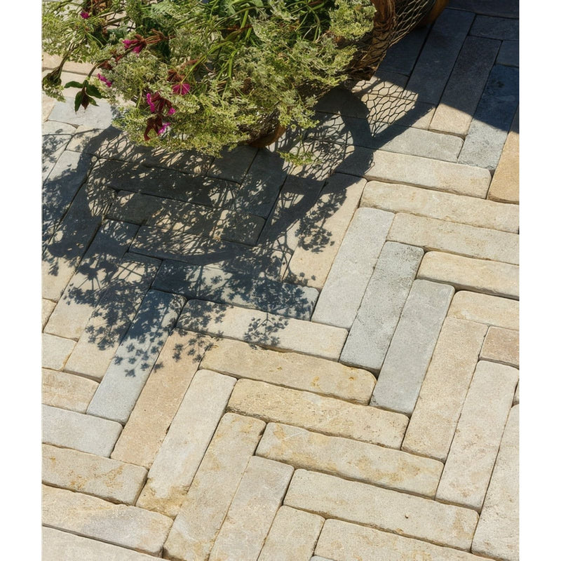 Castilan Limestone Tumbled Klinkers