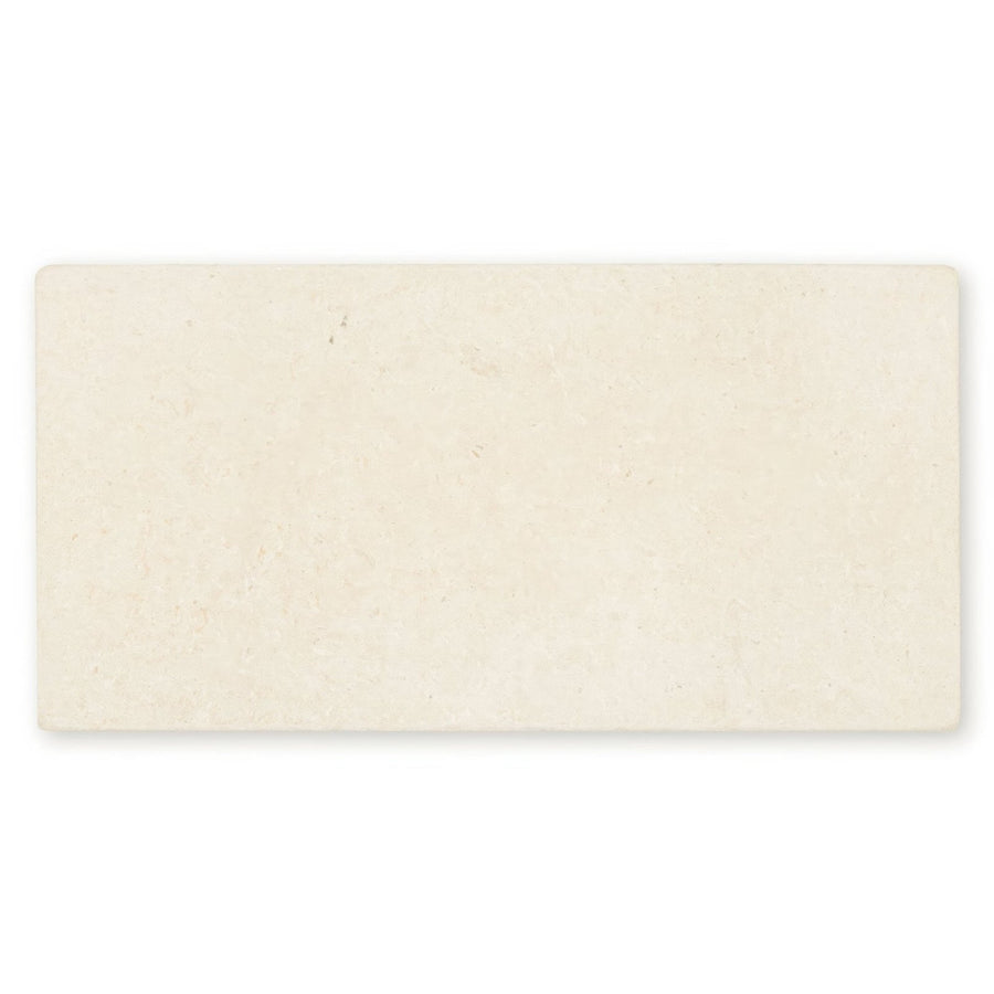 Cream-colored rectangular tile cathedral classic 20 x 40cm with a smooth slightly textured surface for interior use