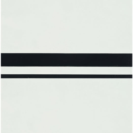 Cavendish Border Black on Dover White