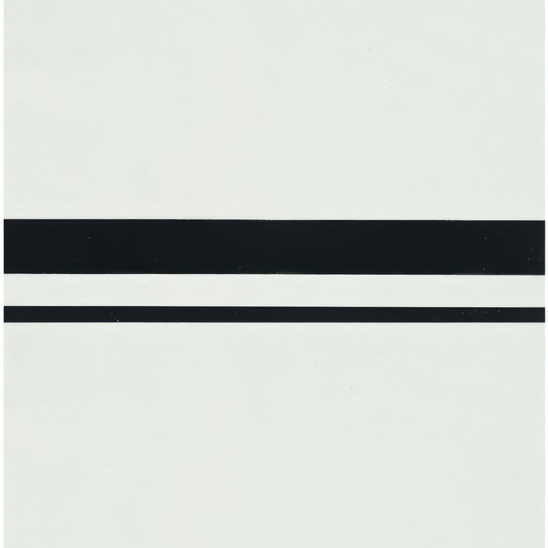 Cavendish Border Black on Dover White