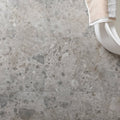 Ceppo gris 60 x 30cm gray terrazzo floor tiles with speckled stone-like texture for durable indoor flooring