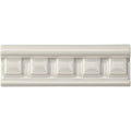 Chancel Grey Dentil Moulding Ceramic Wall Tile 152x50mm