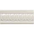 Chancel Grey Egg & Dart Moulding Ceramic Wall Tile 152x65mm