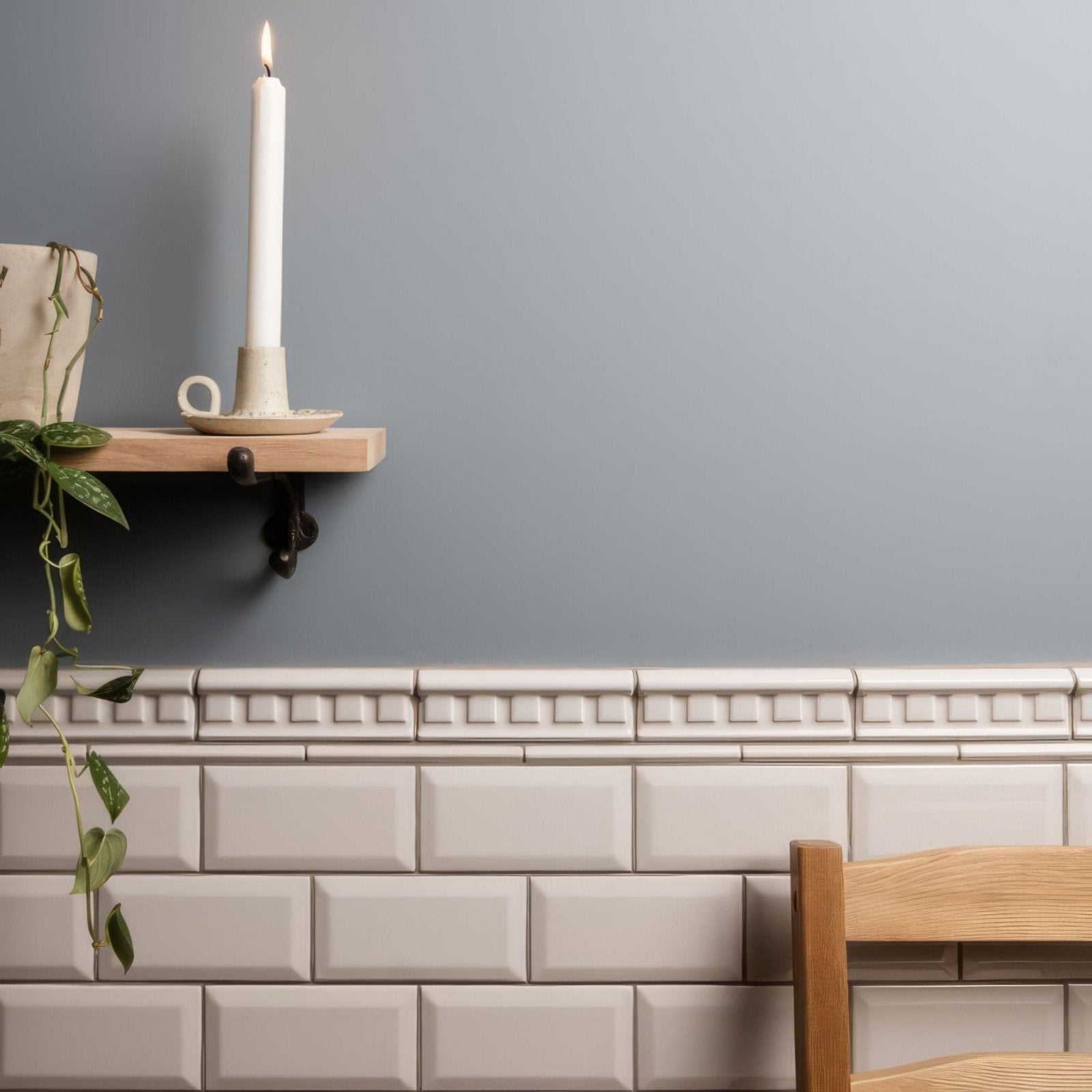 Chancel Grey Metro Bevelled Tile