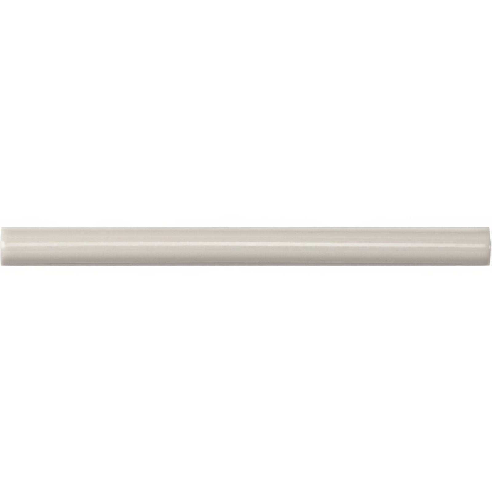 Cream-colored glossy ceramic crown molding from chancel grey omega moulding for elegant interior decoration