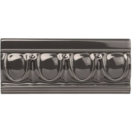 Charcoal Grey Egg & Dart Moulding