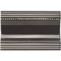 Charcoal Grey Plain Cornice Ceramic Wall Tile 152x75mm