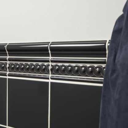 Charcoal Grey Scroll Moulding