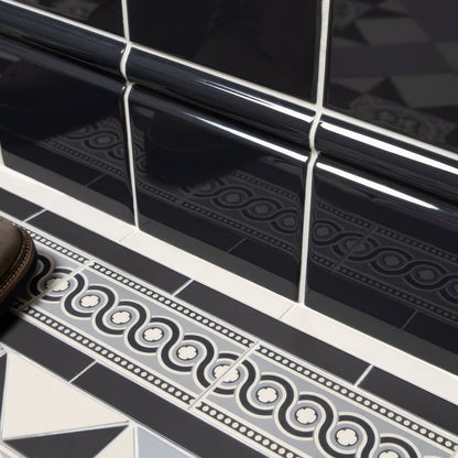 Charcoal Grey Skirting Tile