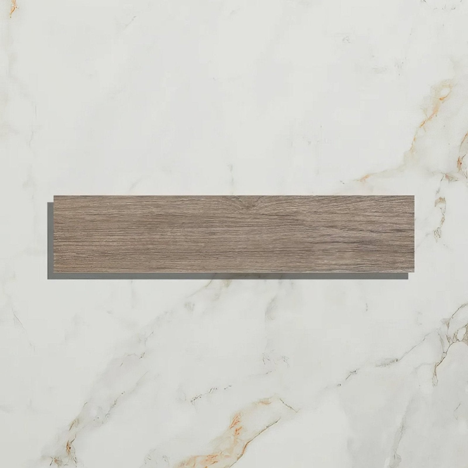 Gray wood-grain textured rectangular porcelain tile from chatham porcelain walnut collection