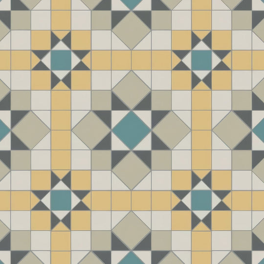 Chatsworth Blue, Chester Mews, Dover White, Hawthorn Yellow & Revival Grey
