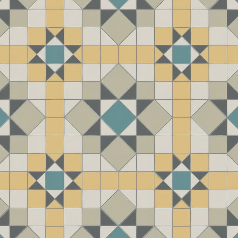 Chatsworth Blue, Chester Mews, Dover White, Hawthorn Yellow & Revival Grey