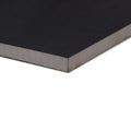 Chequers Court Black Marble reverse side of a black marble tile