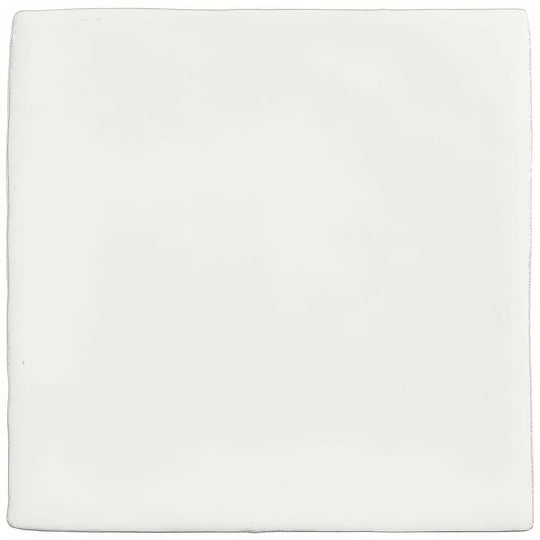 China White Field Tile - alternate view