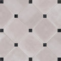 Chineford porcelain tile 60 x 60cm with gray and black diamond pattern and matte finish for flooring or walls