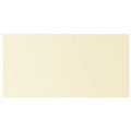 Cream-colored cinema rio rectangle glazed tile with a smooth matte finish and rectangular shape