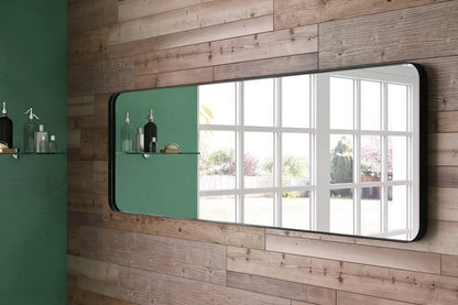 City Mirror 150x50cm Black