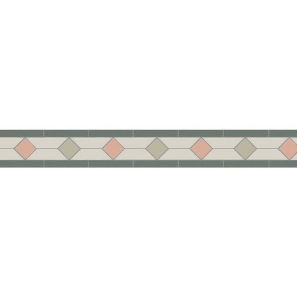 Clare Carnation Pink, Chester Mews, Dover White & Revival Grey