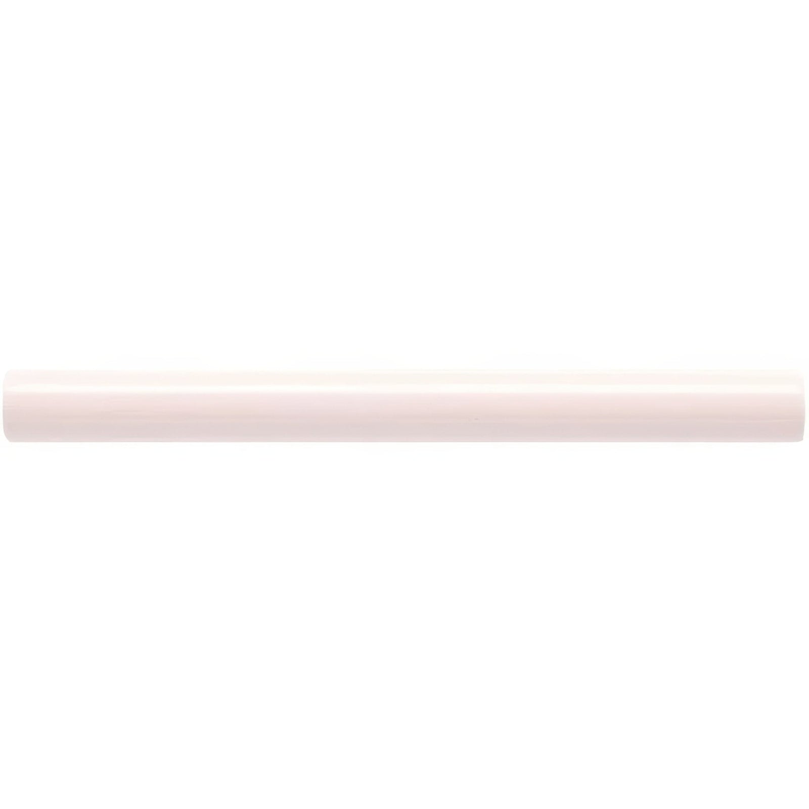 A sleek off-white clare chelsea ceramic tile with a matte finish smooth surface and subtle rounded edges